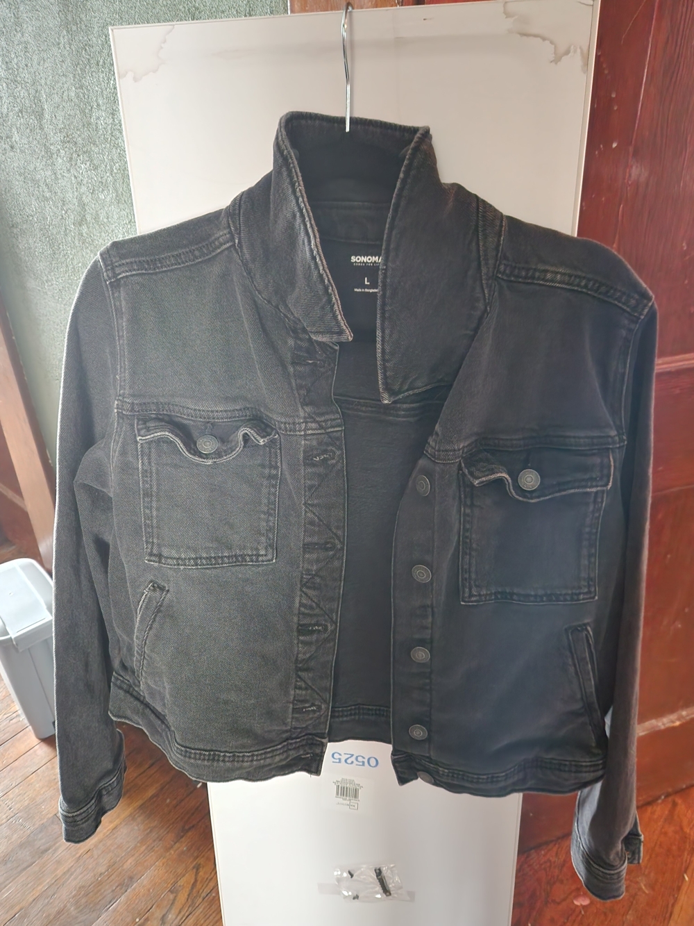 Sonoma Black Washed Denim Jacket